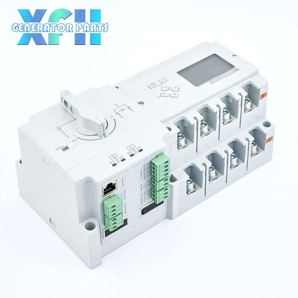 63A 80A 100A 125A 250A 630A 1000A SLS3 - 125B 4p Diesel Generator ATS Dual Power Three Phase Automatic Transfer Switch - XFH generator parts