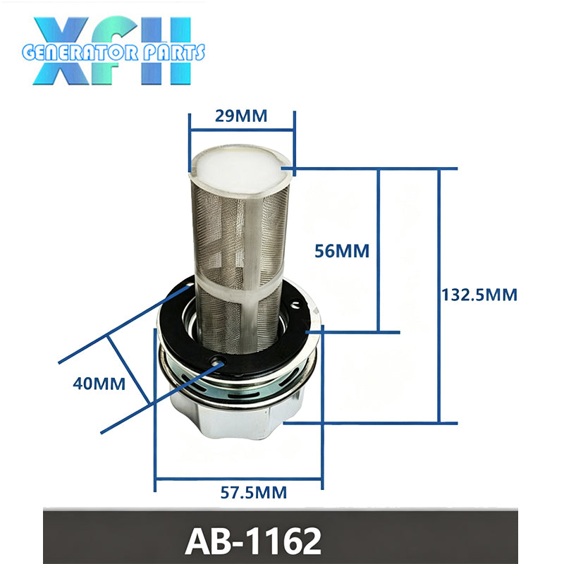 Diesel Generator Universial Hydraulic Station Oil Tank Air Breather Filter Tank Filler Cap with Oil Filter JKY-1 JKY-2 JKY-10 Replacement