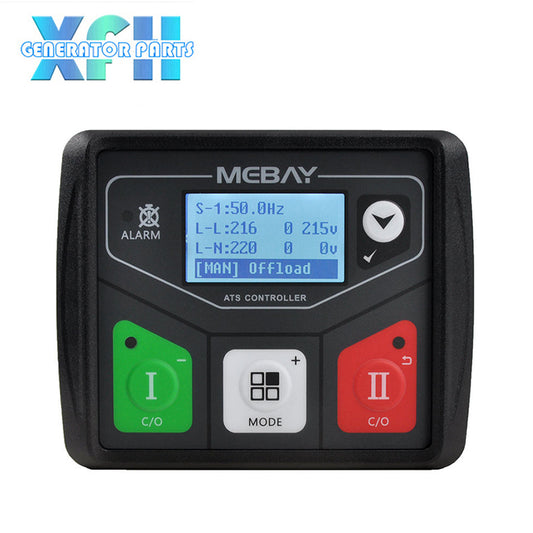 AC Power Genset LCD Display 3 Phases ATS Controller Control Panel ATS330AC Dual Power Controller