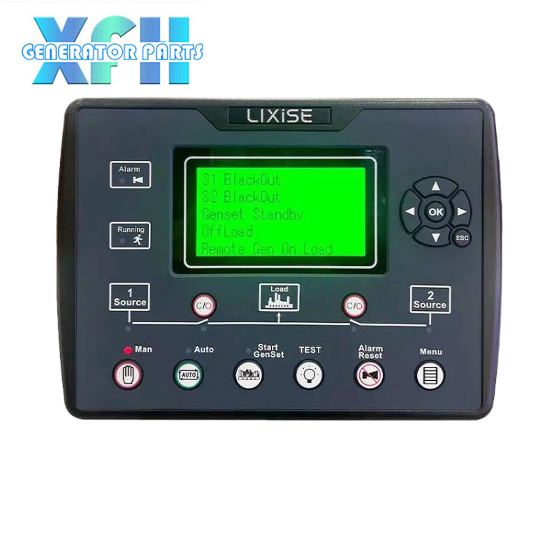 ATS700 Diesel Generator ATS Controller Intelligent Dual Power Supply Synchronous Switch Control Module RS485 Interface