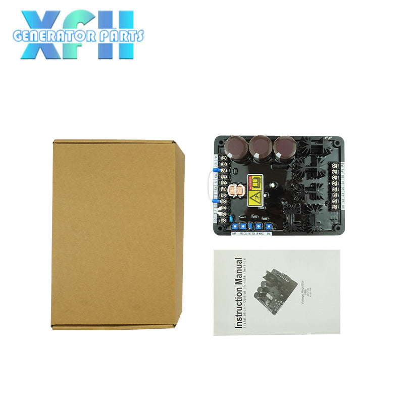 Avc63-12b2 3 Phase Voltage Avr 220v China Digital AC Brushless Generator Voltage Stabilizer