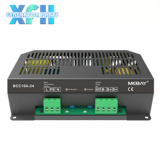 Mebay BCC10A Intelligent Battery Charger Module 12V 24V 10A Diesel Generator Battery Charger