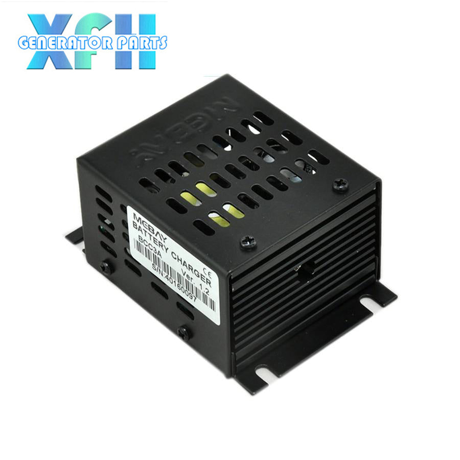 Mebay Generator Float Charging Battery Charger BCC3A 12V 3A Genset Battery Charger