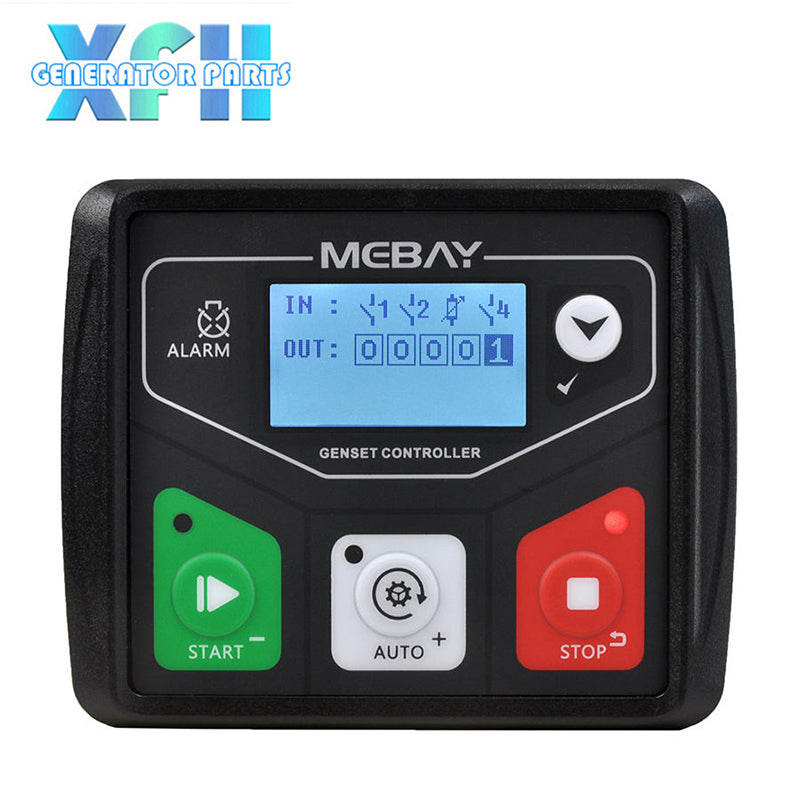 MEBAY Automatic AMF Generator Controller DC32D Generator Control Module for Diesel Generator Sets