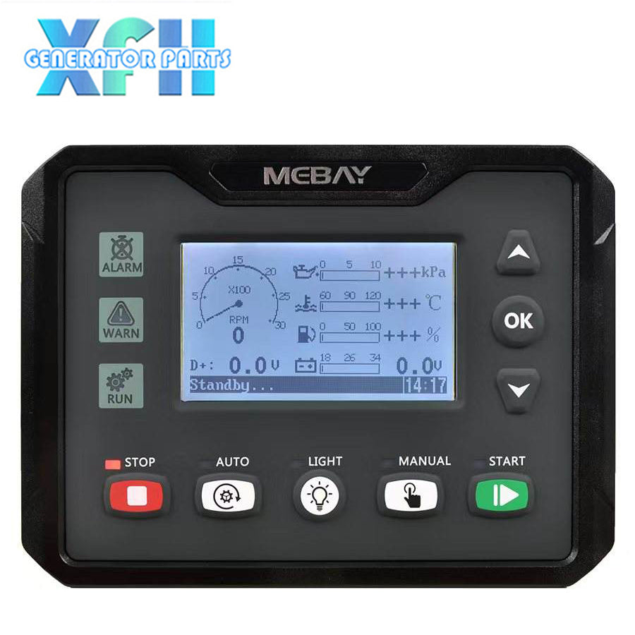 Mebay DL401C Lighting Tower Controller Generator Control Module CAN J1939 RS485 USB