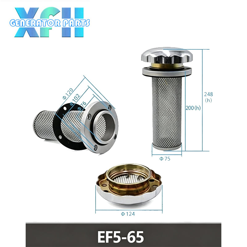 Diesel Generator Universial Hydraulic Station Oil Tank Air Breather Filter Tank Filler Cap with Oil Filter JKY-1 JKY-2 JKY-10 Replacement
