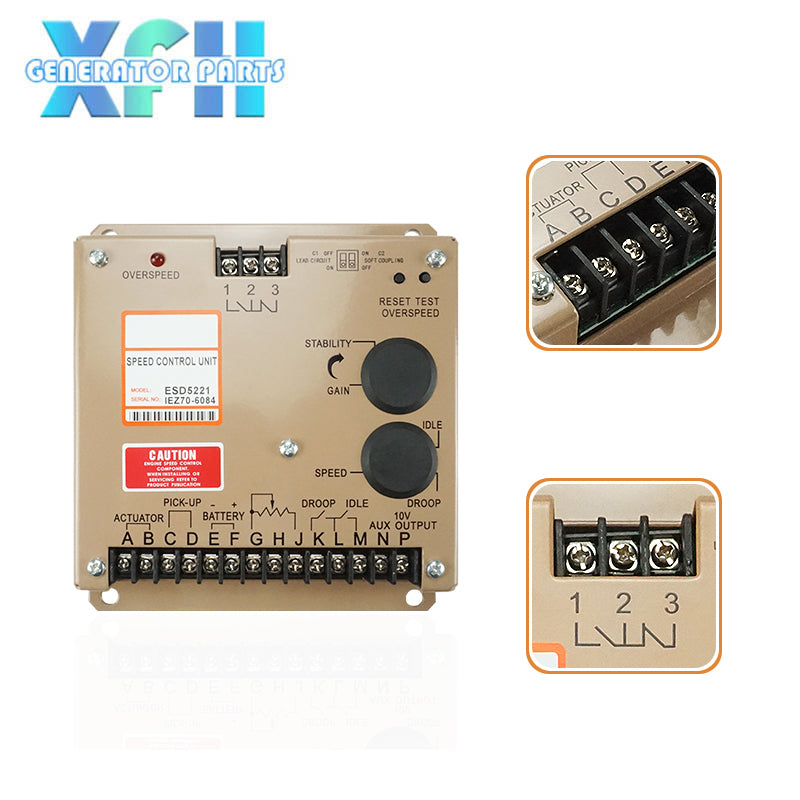 Generator Governor Automatic Control Speed Controller ESD5221