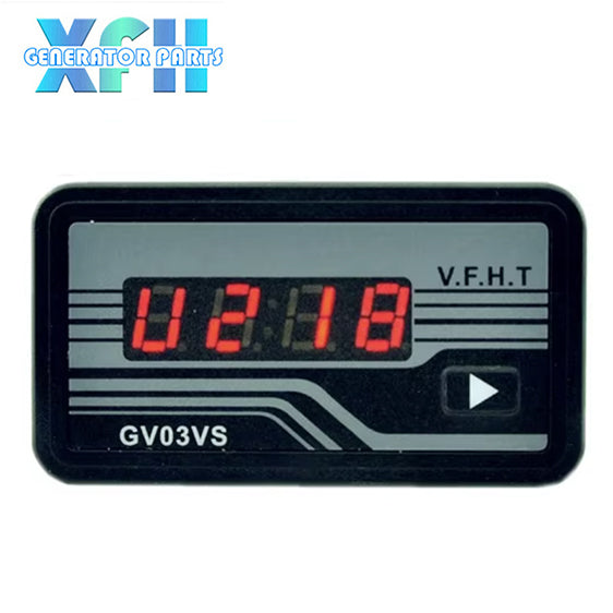 Mebay GV03VS Diesel Generator Digital Meter Voltage Frequency Run Time Accumulated Hours Meter