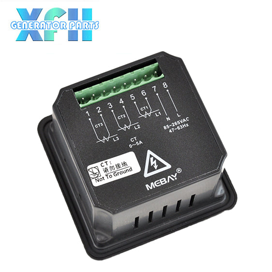 Mebay GV23AT MK2 Three Phase Diesel Generator Digital Ammeter AC Current Meter 0-9999A CT
