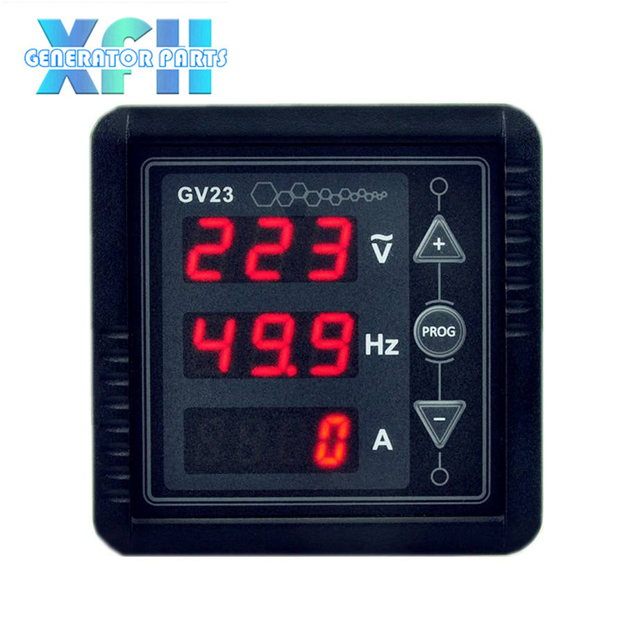 Mebay GV23 MKII Generator Digital Meter AC Voltage Frequency Current 110V 220V 380V