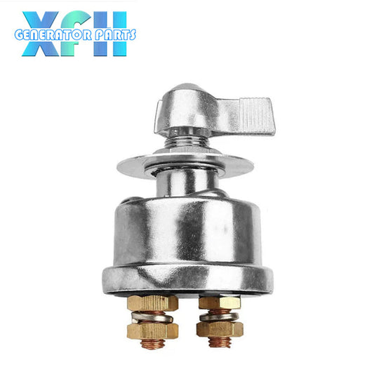 300A Generator Starter Ignition Switch Heavy Duty Battery Disconnect Switch Rotary Knob High Current Cut Off Switch for Car Boat RV 300A