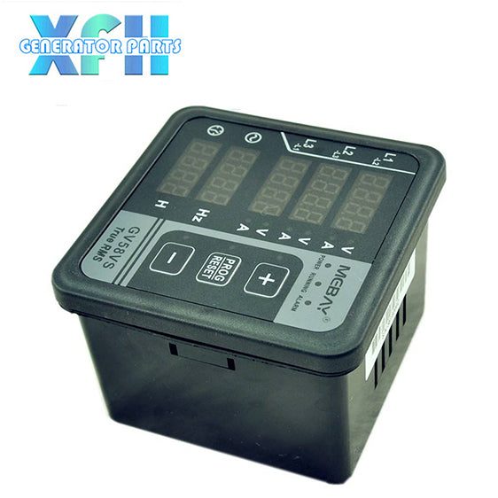 Mebay GV58VS Three Phase Generator Digital Meter Voltage Current Frequency Alarm Protection
