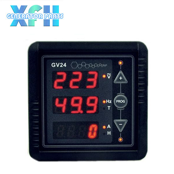 Mebay GV24 MKII Generator Digital Meter AC Voltage Frequency Current Power Factor Running Time Meter