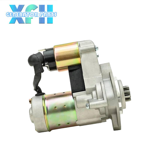 Generator Parts 12V Starter QDY1203A for 2V80 diesel Engine Changchai EV80 Kipor KM2V80-15100 KDE12STA3 KDE12EA