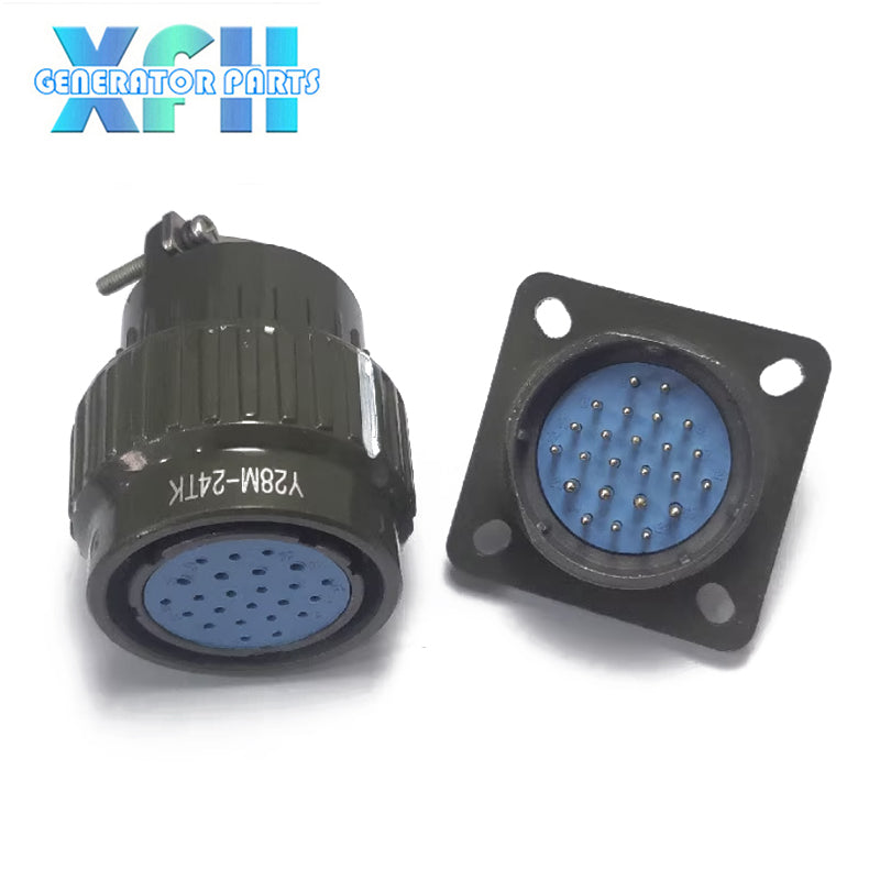 Aviation Connector Y28M 4pin 7pin 8pin 10pin 12pin 14pin 19pin 24pin 32pin 37pin Y2M Series Connectors