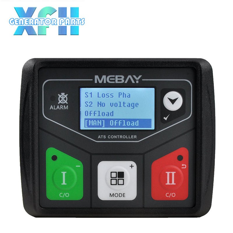 AC Power Genset LCD Display 3 Phases ATS Controller Control Panel ATS330AC Dual Power Controller - XFH generator parts