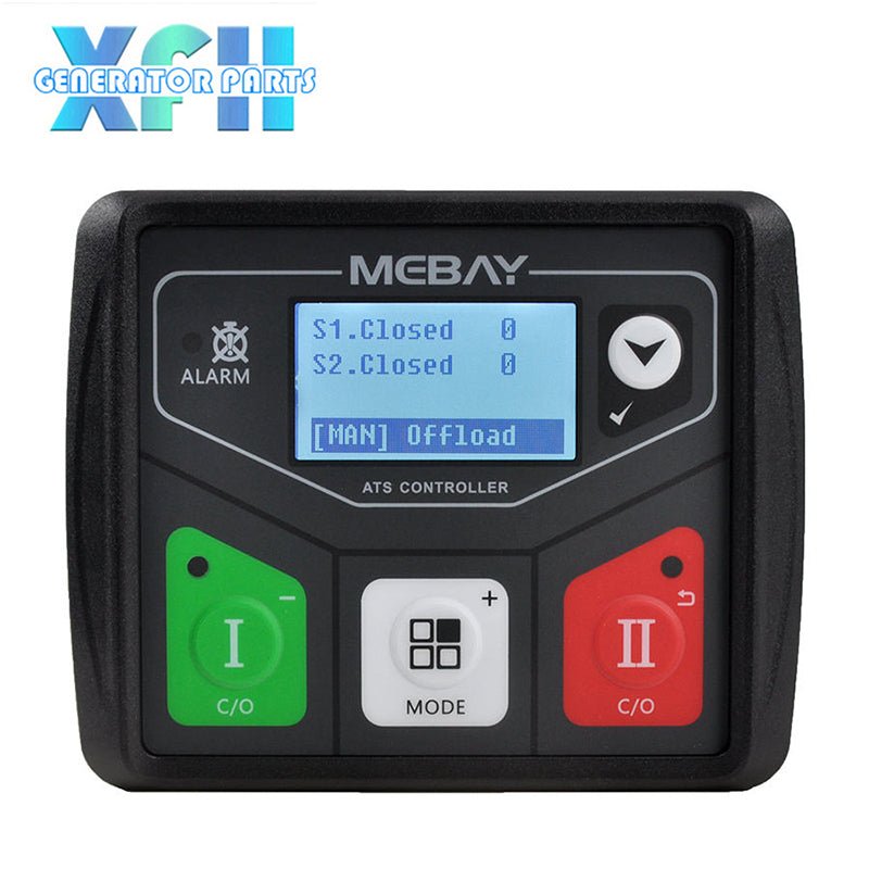 AC Power Genset LCD Display 3 Phases ATS Controller Control Panel ATS330AC Dual Power Controller - XFH generator parts