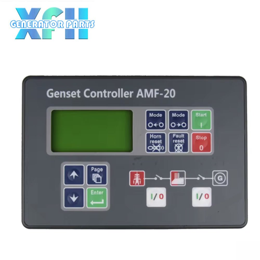 AMF25 AMF20 Diesel Genset Controller AMF - 25 AMF - 20 Generator Auto Start Stop Control Module Replace Original - XFH generator parts