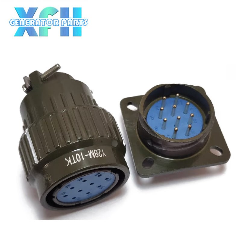 Aviation Connector Y28M 4pin 7pin 8pin 10pin 12pin 14pin 19pin 24pin 32pin 37pin Y2M Series Connectors - XFH generator parts