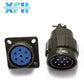 Aviation Connector Y28M 4pin 7pin 8pin 10pin 12pin 14pin 19pin 24pin 32pin 37pin Y2M Series Connectors - XFH generator parts