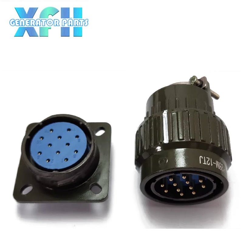 Aviation Connector Y28M 4pin 7pin 8pin 10pin 12pin 14pin 19pin 24pin 32pin 37pin Y2M Series Connectors - XFH generator parts
