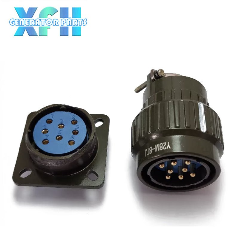 Aviation Connector Y28M 4pin 7pin 8pin 10pin 12pin 14pin 19pin 24pin 32pin 37pin Y2M Series Connectors - XFH generator parts
