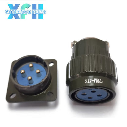 Aviation Connector Y28M 4pin 7pin 8pin 10pin 12pin 14pin 19pin 24pin 32pin 37pin Y2M Series Connectors - XFH generator parts