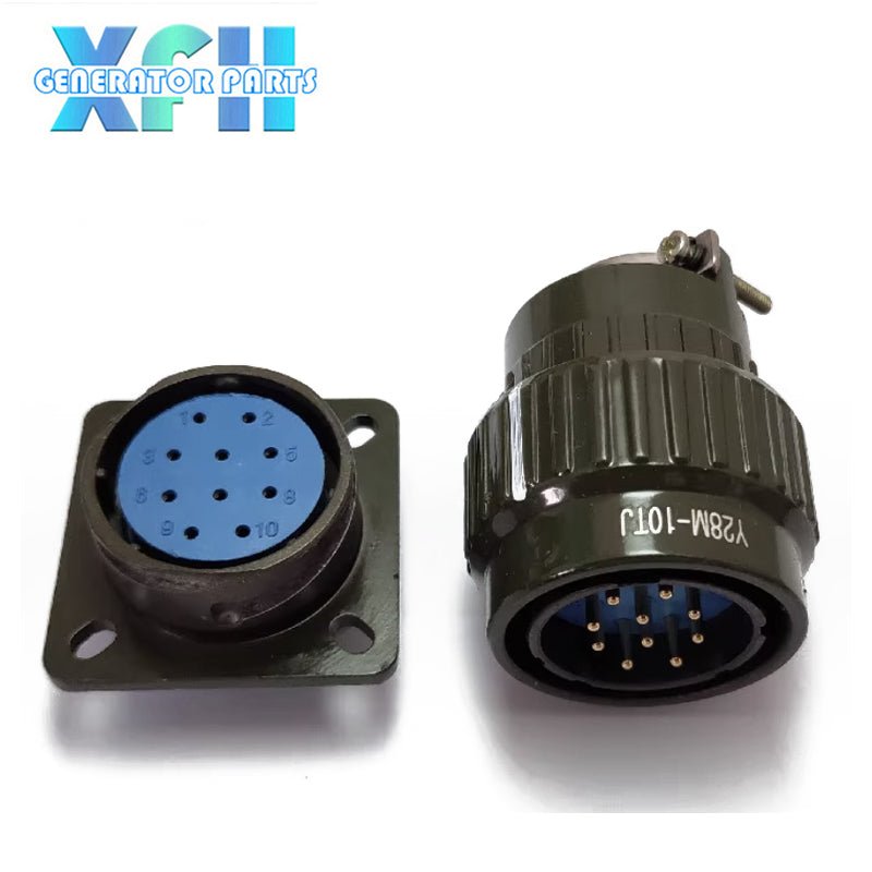 Aviation Connector Y28M 4pin 7pin 8pin 10pin 12pin 14pin 19pin 24pin 32pin 37pin Y2M Series Connectors - XFH generator parts