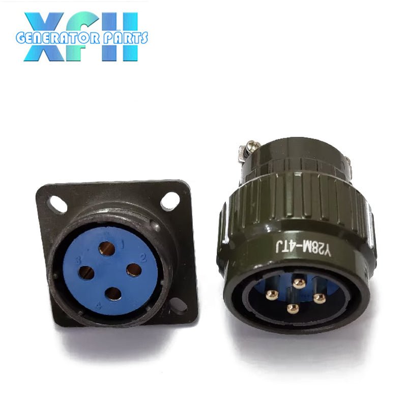 Aviation Connector Y28M 4pin 7pin 8pin 10pin 12pin 14pin 19pin 24pin 32pin 37pin Y2M Series Connectors - XFH generator parts
