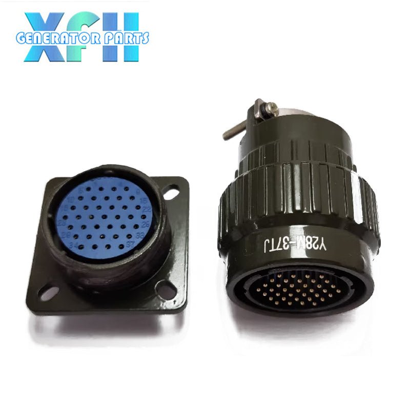 Aviation Connector Y28M 4pin 7pin 8pin 10pin 12pin 14pin 19pin 24pin 32pin 37pin Y2M Series Connectors - XFH generator parts