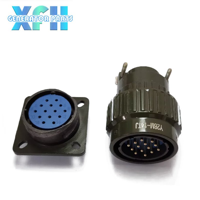 Aviation Connector Y28M 4pin 7pin 8pin 10pin 12pin 14pin 19pin 24pin 32pin 37pin Y2M Series Connectors - XFH generator parts