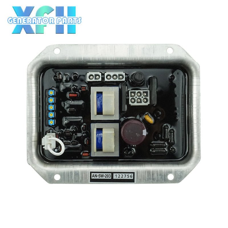 AVR AN - 5w - 203 Automatic Voltage Regulator Stabilizer Generator Factory Brushless for Replacement AN - 5w - 203 AVR - XFH generator parts
