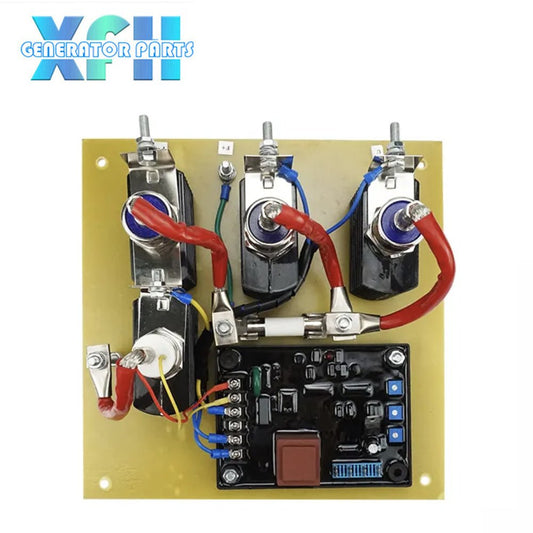 AVR GAVR 100A Automatic voltage regulator for bush type 3 phase Diesel generator 100A diode AVR for bush type generator - XFH generator parts