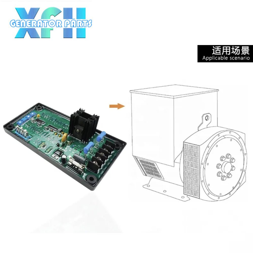 AVR Generator Parts GAVR - 15C Voltage Regulator AVR GAVR15C Brushless AVR 15C - XFH generator parts