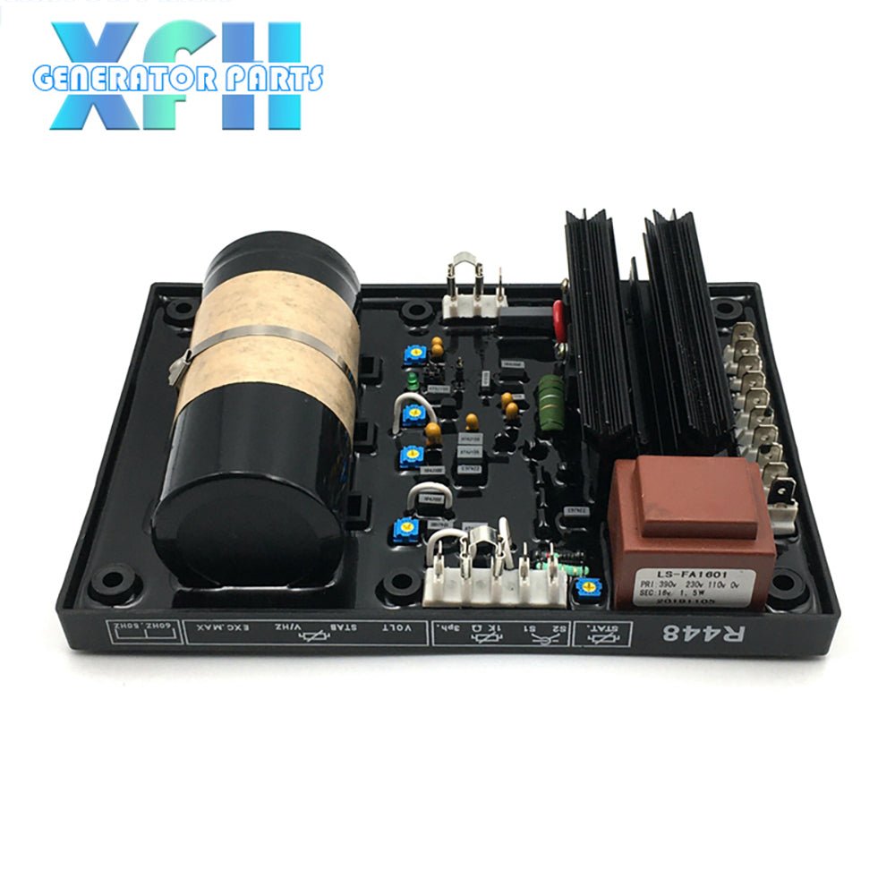 AVR R448 3 Phase Generator Spare Parts 220V Automatic Voltage Regulator Stabilizer - XFH generator parts