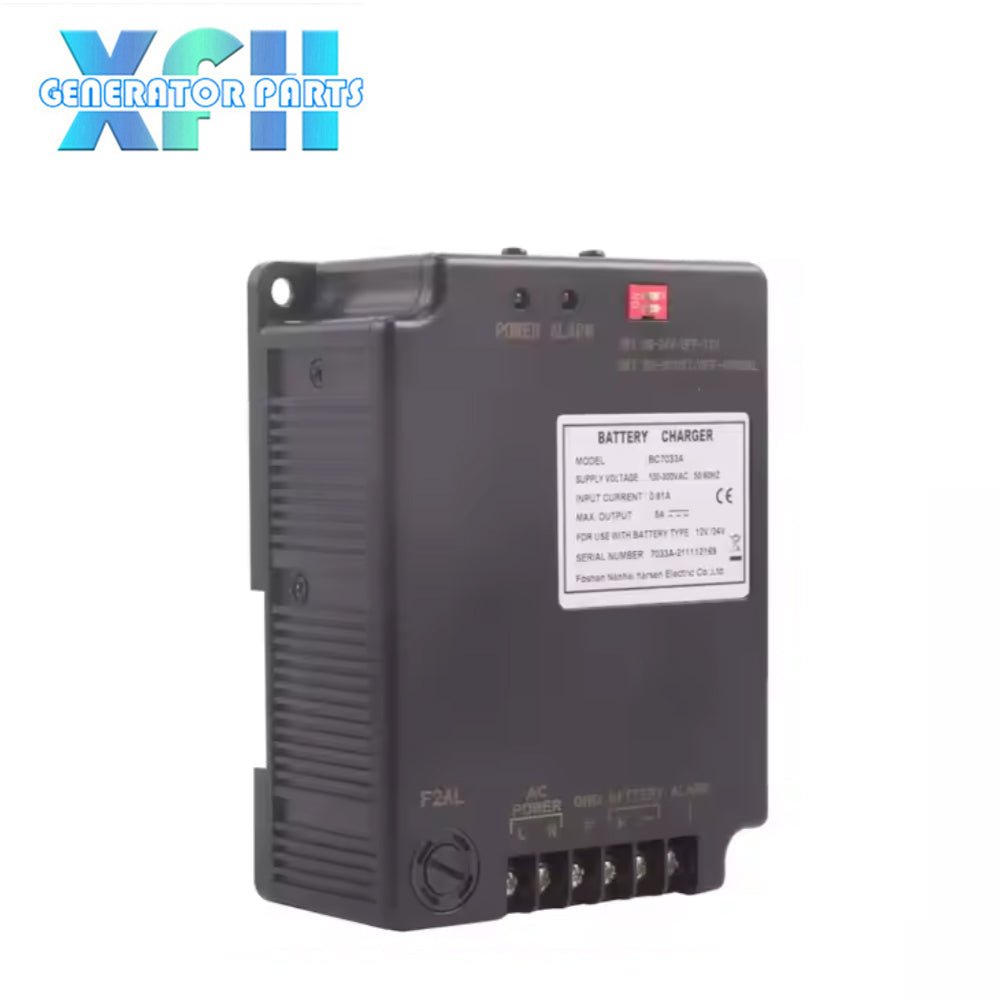 BC7033A Intelligent Battery Charger Module Diesel Generator Engine Float Charger Constant Current Charging Board 12V 24V - XFH generator parts