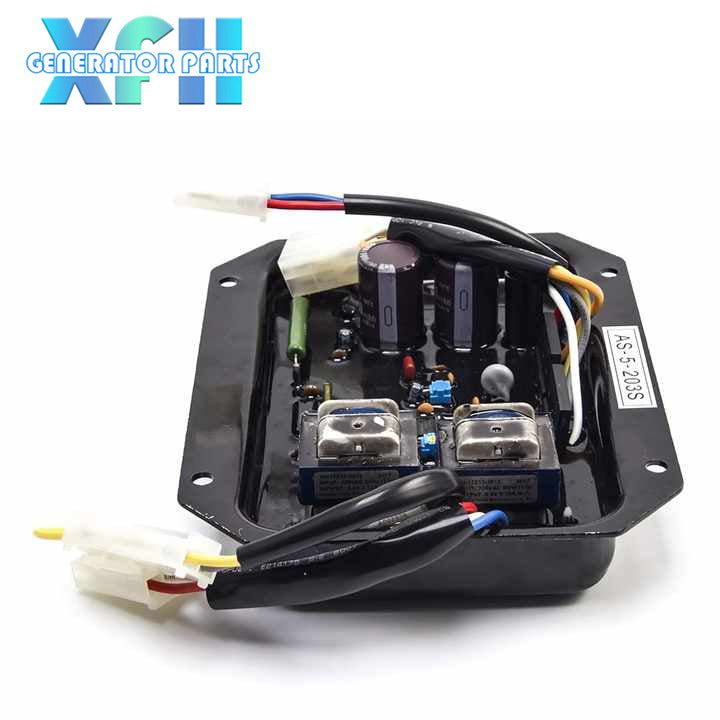 Brushless Alternator Generator AVR Automatic Regulator AS - 5 - 203S for Silent Japan Denyo Generator - XFH generator parts