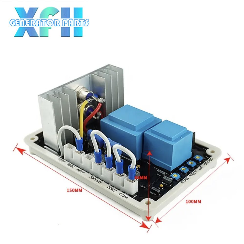 Brushless Generator Circuit Diagram AVR EA15A - XFH generator parts