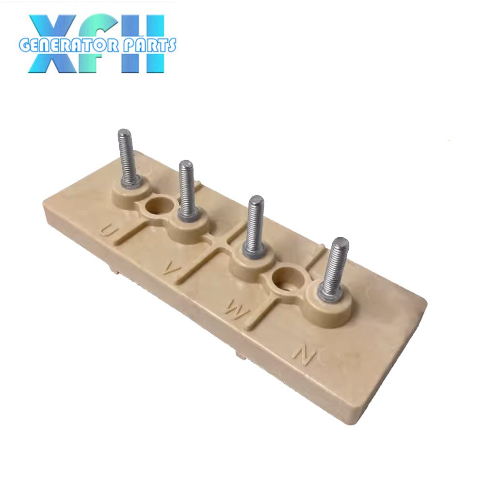Brushless Generator Terminal Blocks Alternator Connectors 4 Terminals M10 M6 - XFH generator parts