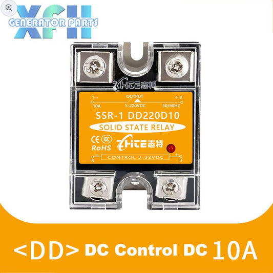 DC Control DC Relay SSR - 10DD SSR - 25DD SSR - 40DD SSR - 60DD 10A 25A 40A 60A Solid State Relay - XFH generator parts