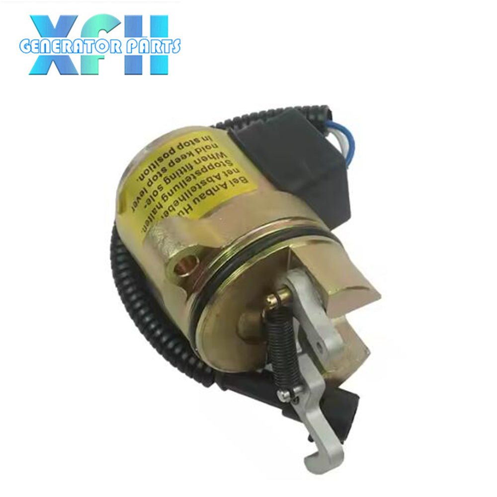 Diesel Engine 0428 - 7583 Fuel Shutoff Solenoid 0428 - 7584 - XFH generator parts