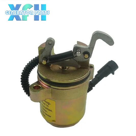 Diesel Engine 0428 - 7583 Fuel Shutoff Solenoid 0428 - 7584 - XFH generator parts