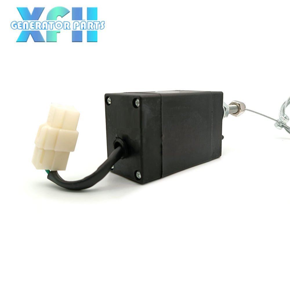Diesel Engine Part 12V 24V XHQ - PT Stop Solenoid Flame Out Device Off Valve Generator Set Accessory Normal Close/Open Type - XFH generator parts