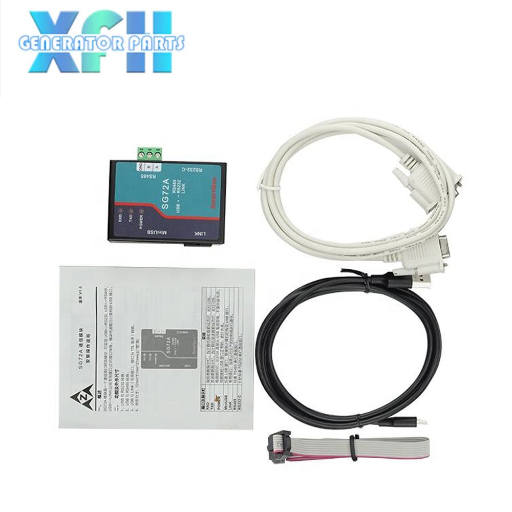 Diesel Generator Controller Module SG72A RS232 TO USB RS485 TO USB LINK TO USB - XFH generator parts