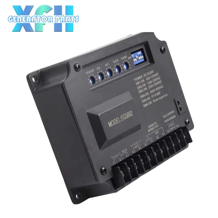 Diesel Generator Governor Speed Controller Unit EG3002 Engine Actuator Magnetic Speed Sensor DC Motor Control Board Genset Part - XFH generator parts