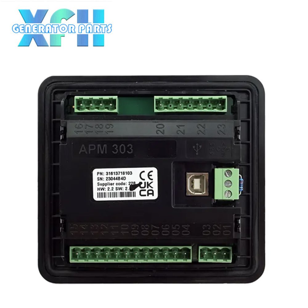 Diesel Generator Spare Part Controller Panel APM303 - XFH generator parts