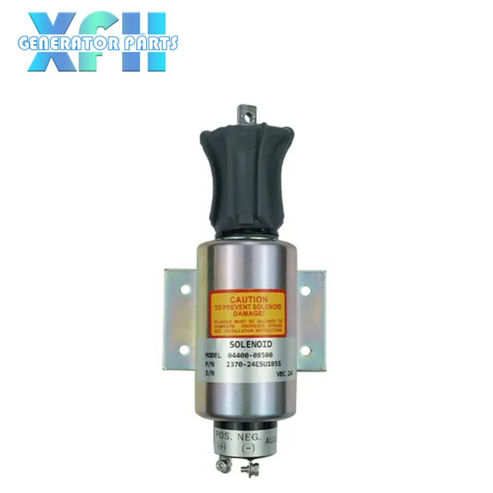 Diesel Generator Stop Solenoid Valve 2370 - 24ESU1B5S 24V Fuel Shutoff Solenoid For Mitsubishi S12R S16R SR Series Engine Genset - XFH generator parts