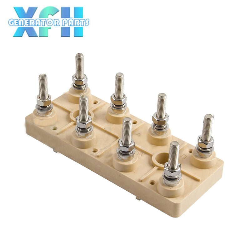 Diesel Generator Terminal Blocks Alternator Connectors 8 7 Terminals M12 M10 M6 - XFH generator parts