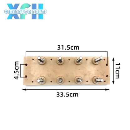 Diesel Generator Terminal Blocks Alternator Connectors 8 7 Terminals M12 M10 M6 - XFH generator parts