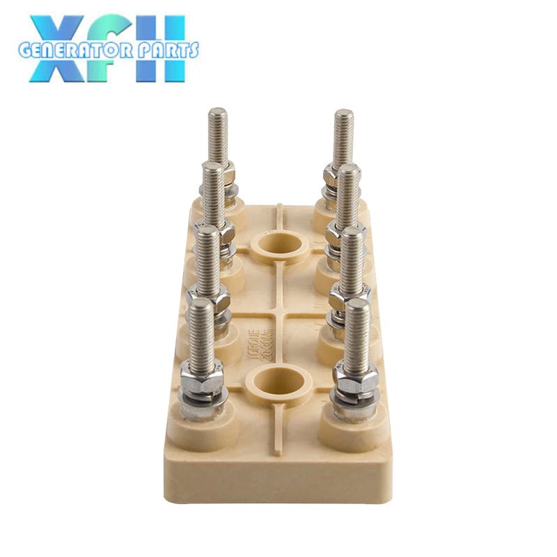 Diesel Generator Terminal Blocks Alternator Connectors 8 7 Terminals M12 M10 M6 - XFH generator parts